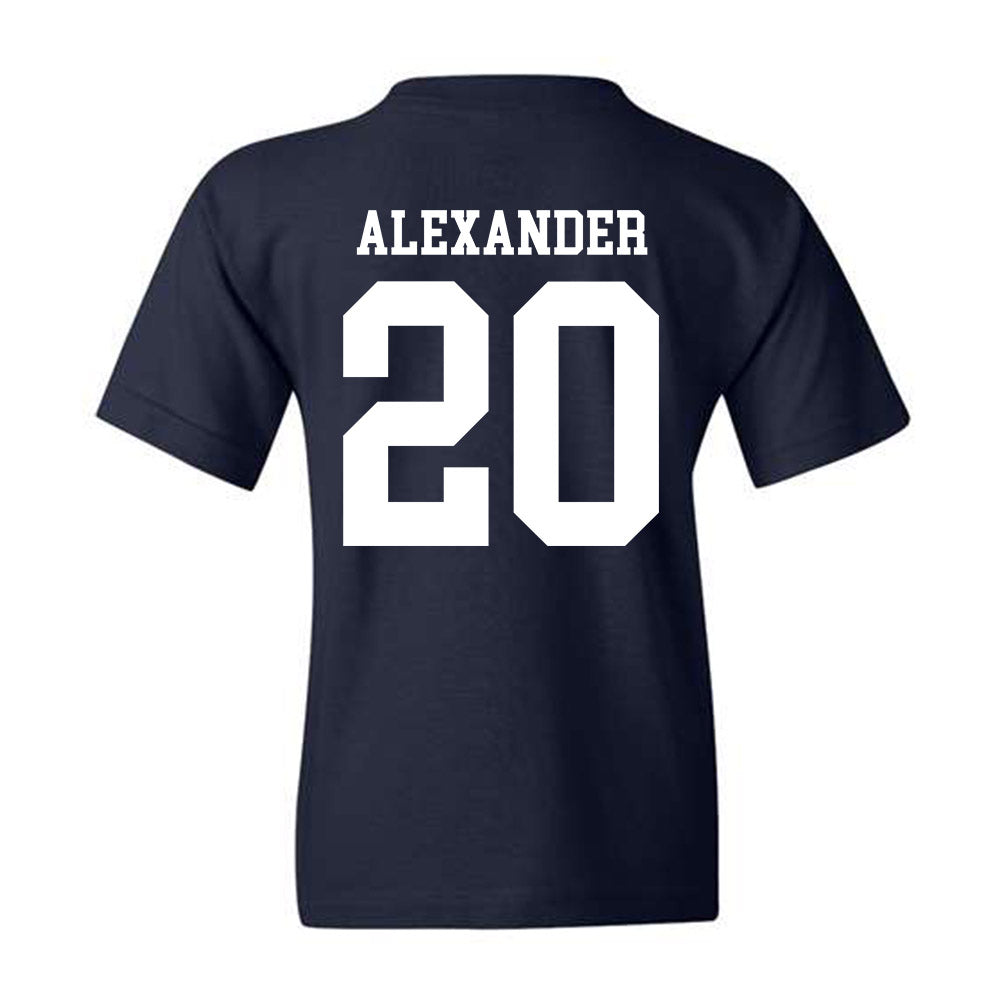 Rice - NCAA Football : Daelen Alexander - Navy Classic Youth T-Shirt