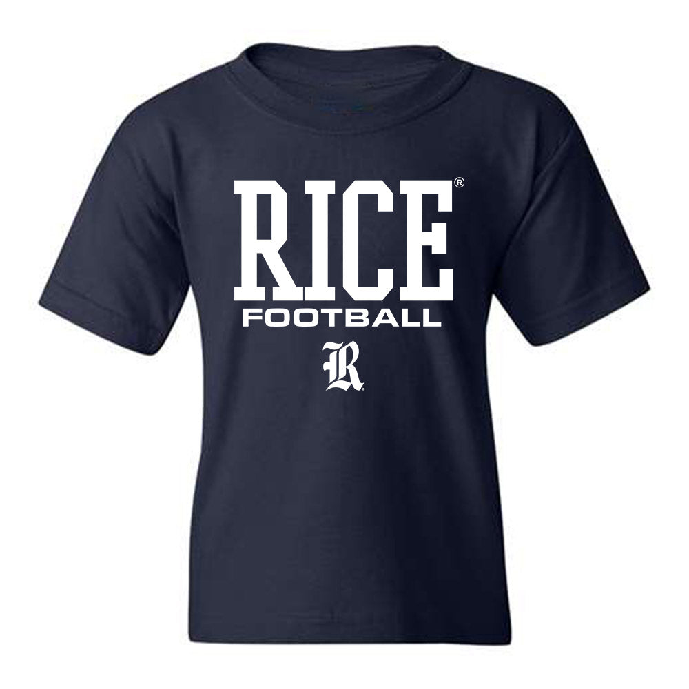 Rice - NCAA Football : Ichmael Joseph - Navy Classic Shersey Youth T-Shirt
