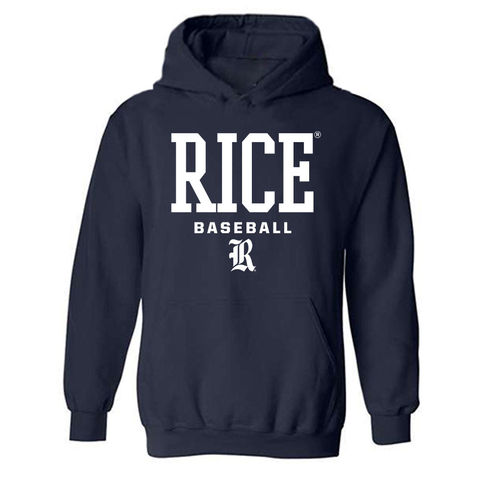 Rice - NCAA Baseball : Guy Garibay - Hooded Sweatshirt Classic Shersey