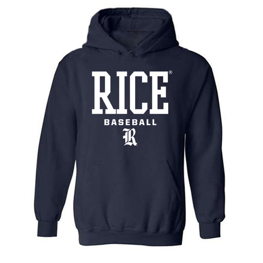 Rice - NCAA Baseball : Karl Ralamb - Hooded Sweatshirt Classic Shersey