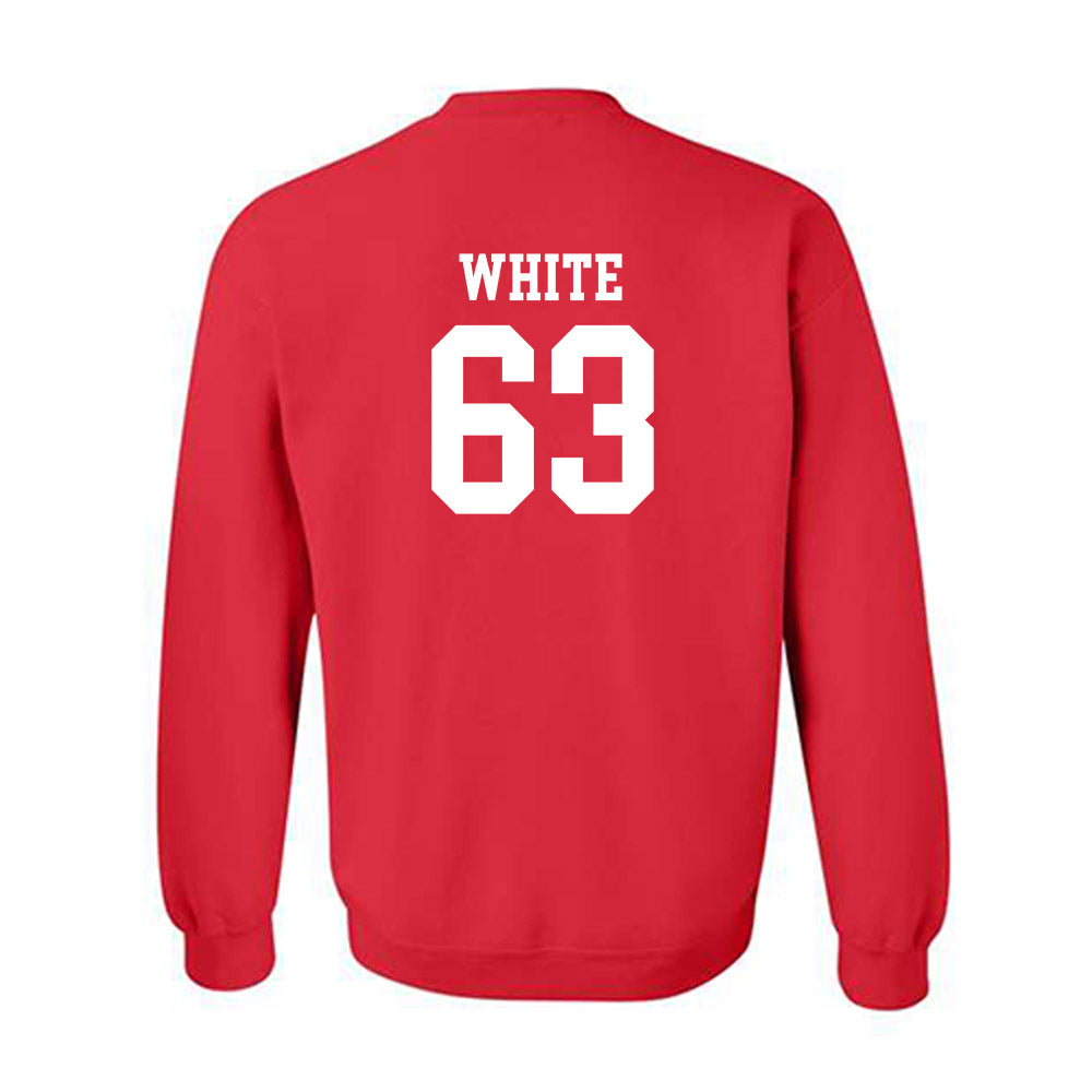 Rutgers - NCAA Football : Taj White - Classic Shersey Sweatshirt