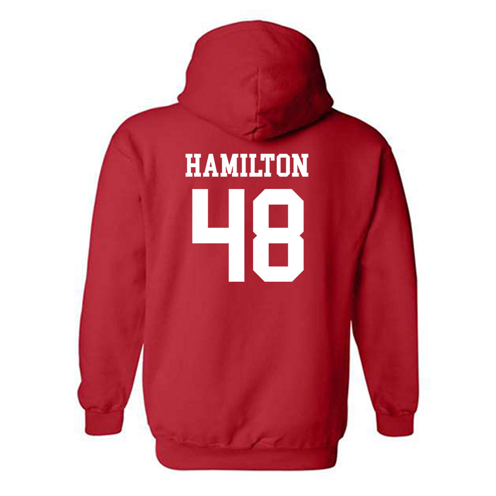 Rutgers - NCAA Football : Kyonte Hamilton - Classic Shersey Hooded Sweatshirt