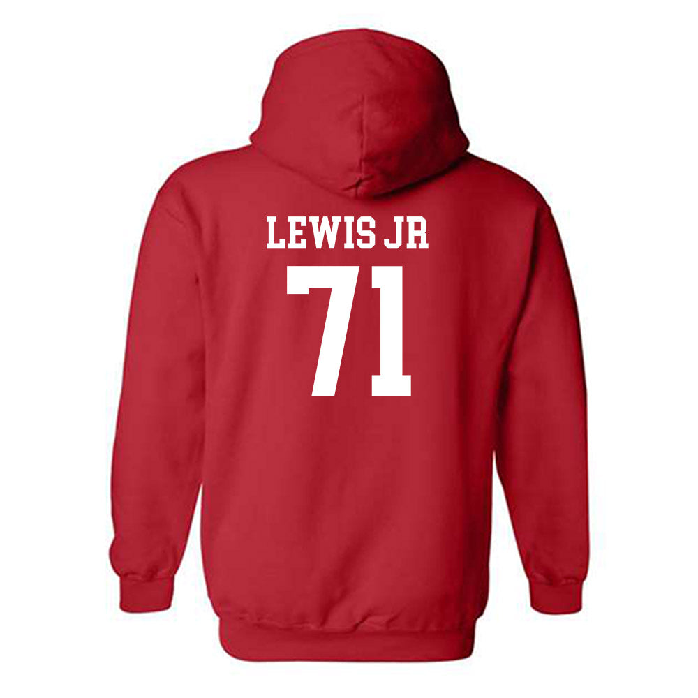 Rutgers - NCAA Football : Aaron Lewis Jr - Classic Shersey Hooded Sweatshirt