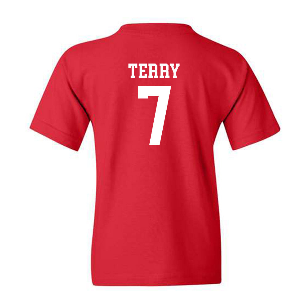 Rutgers - NCAA Men's Basketball : Aiden Terry - Youth T-Shirt Classic Shersey