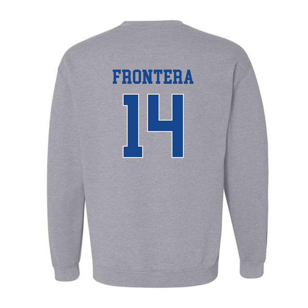 Seton Hall - NCAA Baseball : Daniel Frontera - Crewneck Sweatshirt Classic Shersey