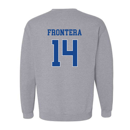 Seton Hall - NCAA Baseball : Daniel Frontera - Crewneck Sweatshirt Classic Shersey