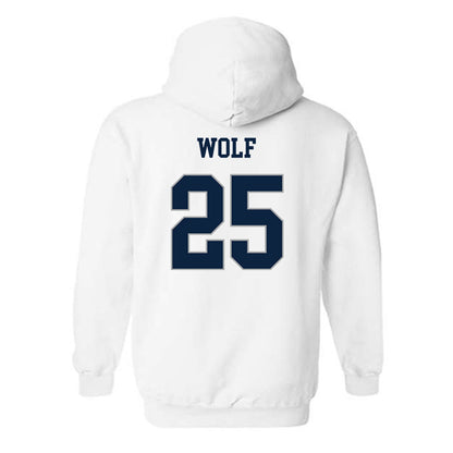 Xavier - NCAA Men's Basketball : Michael Wolf - Hooded Sweatshirt Classic Shersey
