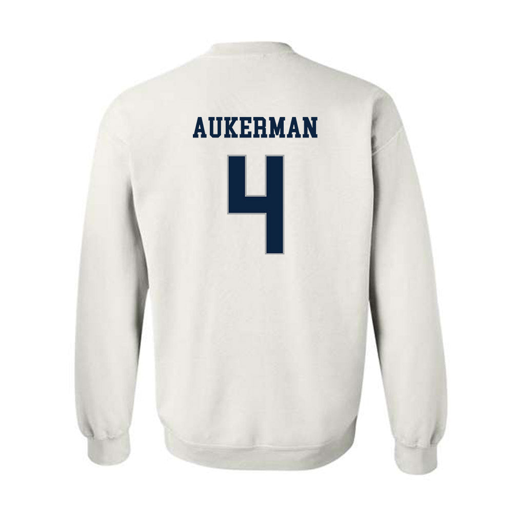 Xavier - NCAA Baseball : Matthew Aukerman - Crewneck Sweatshirt Classic Shersey