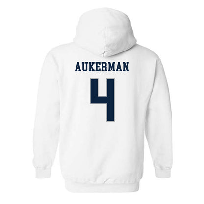 Xavier - NCAA Baseball : Matthew Aukerman - Hooded Sweatshirt Classic Shersey