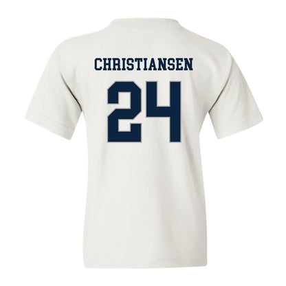 Xavier - NCAA Baseball : Hayden Christiansen - Youth T-Shirt Classic Shersey