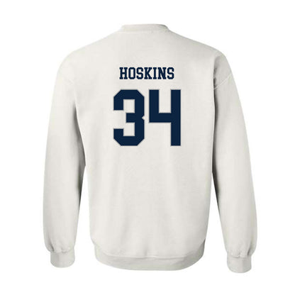 Xavier - NCAA Baseball : Luke Hoskins - Crewneck Sweatshirt Classic Shersey