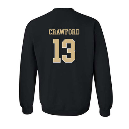 Wake Forest - NCAA Women's Volleyball : Paige Crawford - Black Classic Sweatshirt