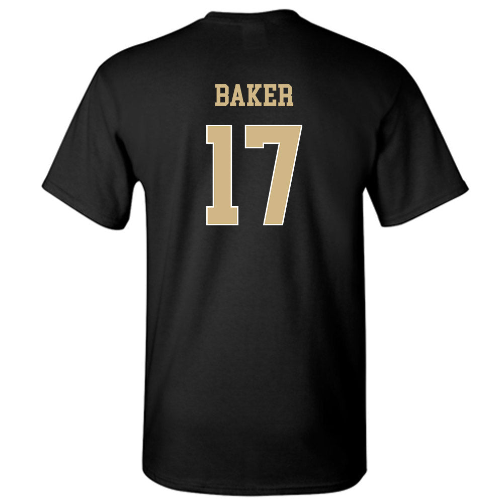 Wake Forest - NCAA Women's Volleyball : Rian Baker - Black Classic Short Sleeve T-Shirt