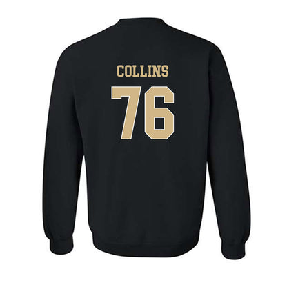 Wake Forest - NCAA Football : Jaydon Collins - Black Classic Shersey Sweatshirt