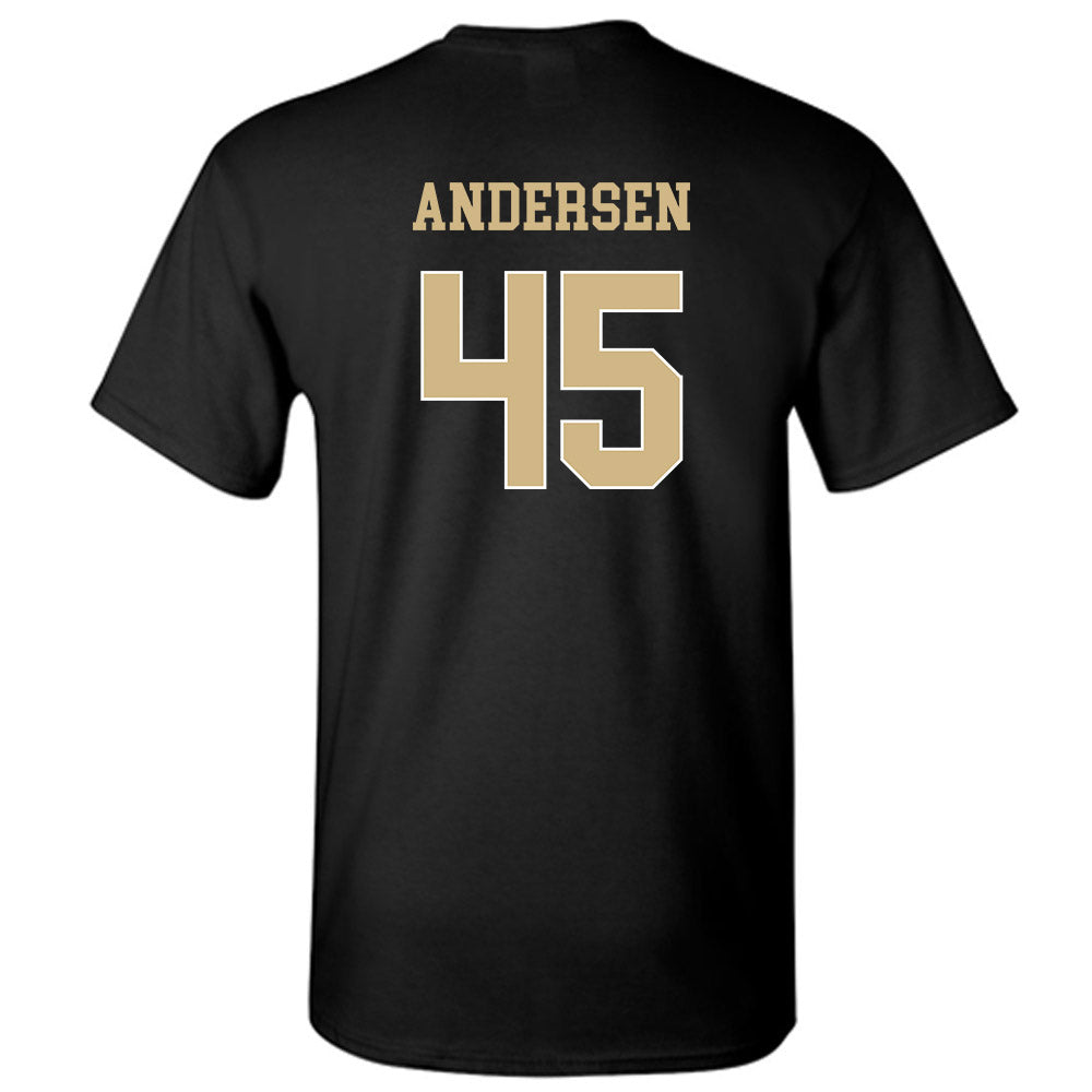 Wake Forest - NCAA Football : Nick Andersen - Black Classic Shersey Short Sleeve T-Shirt