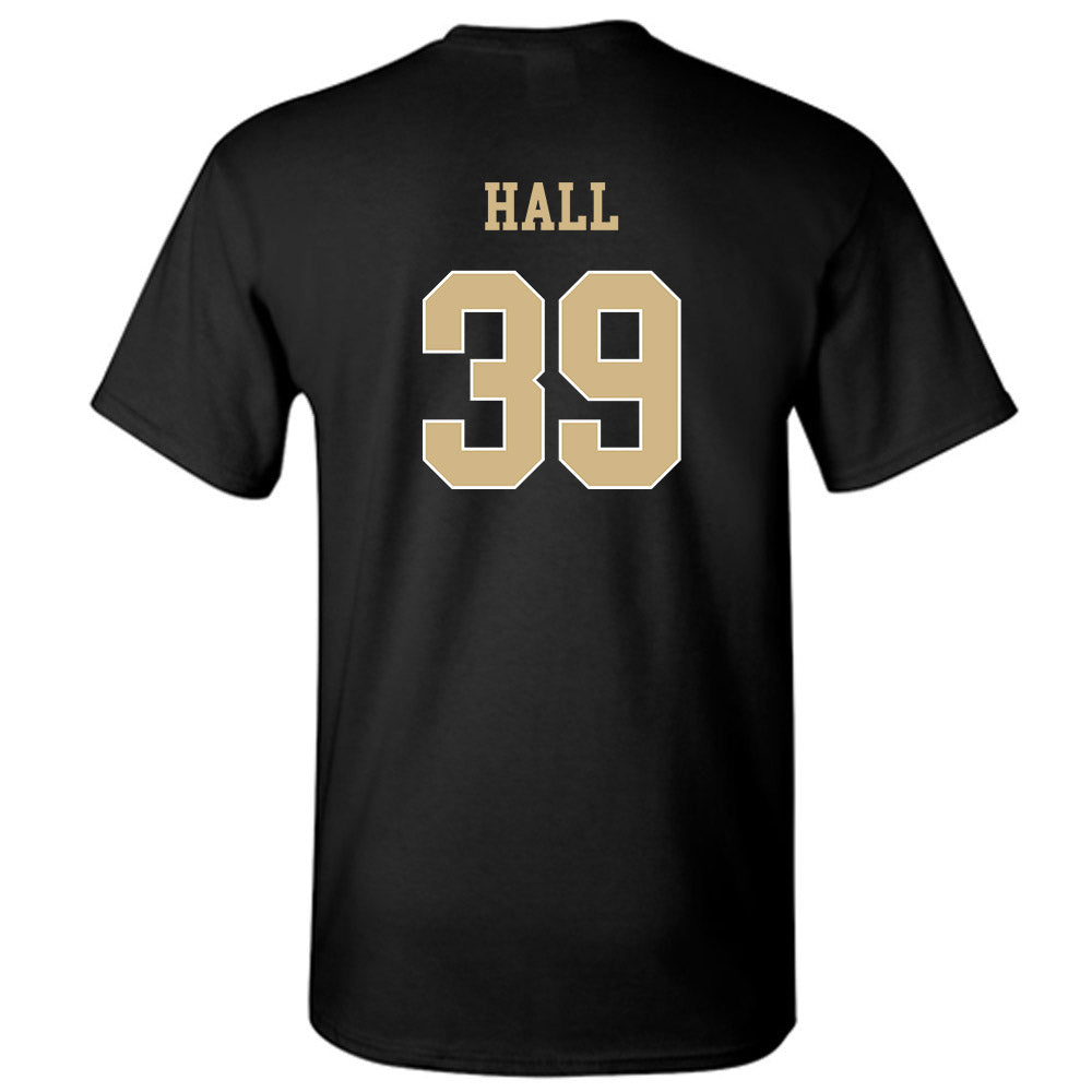 Wake Forest - NCAA Football : Aiden Hall - Black Classic Shersey Short Sleeve T-Shirt