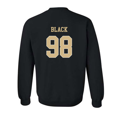 Wake Forest - NCAA Football : Tyler Black - Black Classic Shersey Sweatshirt