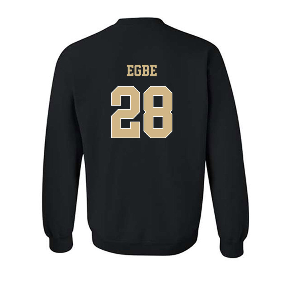 Wake Forest - NCAA Football : David Egbe - Black Classic Shersey Sweatshirt