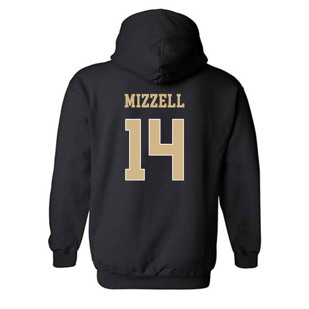 Wake Forest - NCAA Football : Tyler Mizzell - Black Classic Shersey Hooded Sweatshirt