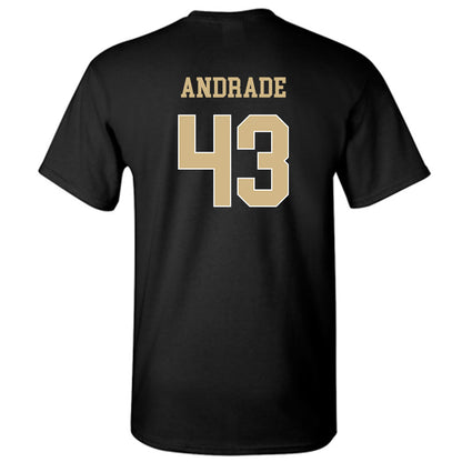 Wake Forest - NCAA Football : Mason Andrade - Black Classic Shersey Short Sleeve T-Shirt