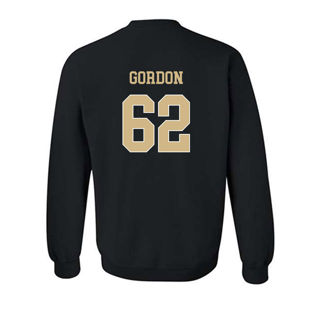 Wake Forest - NCAA Football : DeVonte Gordon - Black Classic Shersey Sweatshirt