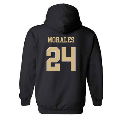 Wake Forest - NCAA Baseball : Antonio Morales - Hooded Sweatshirt Classic Shersey