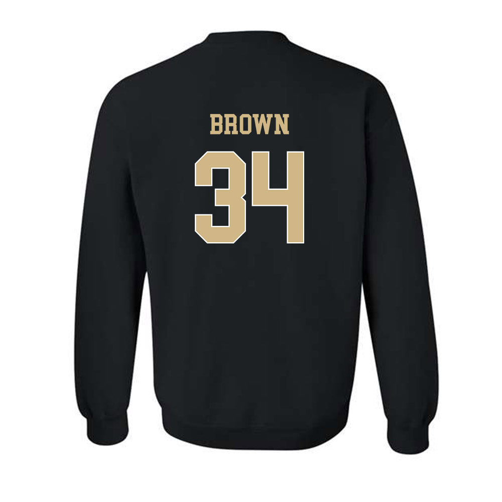 Wake Forest - NCAA Baseball : Branden Brown - Crewneck Sweatshirt Classic Shersey