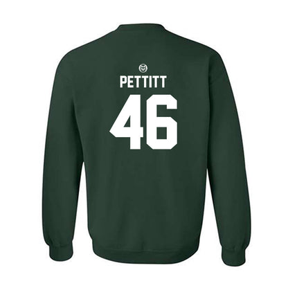 Colorado State - NCAA Football : Cody Pettitt - Green Classic Sweatshirt