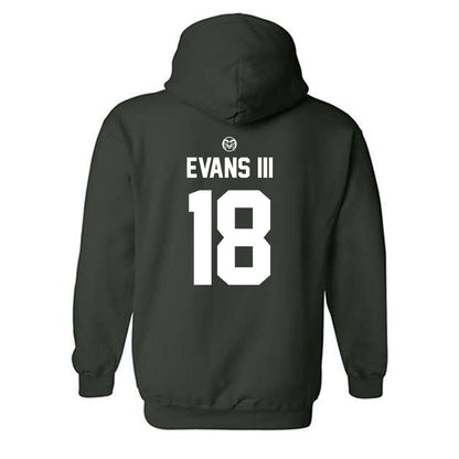 Colorado State - NCAA Football : Silas Evans III - Green Classic Hooded Sweatshirt