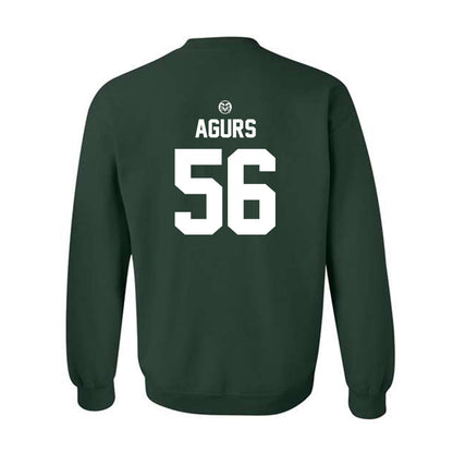Colorado State - NCAA Football : Kenyon Agurs - Green Classic Sweatshirt