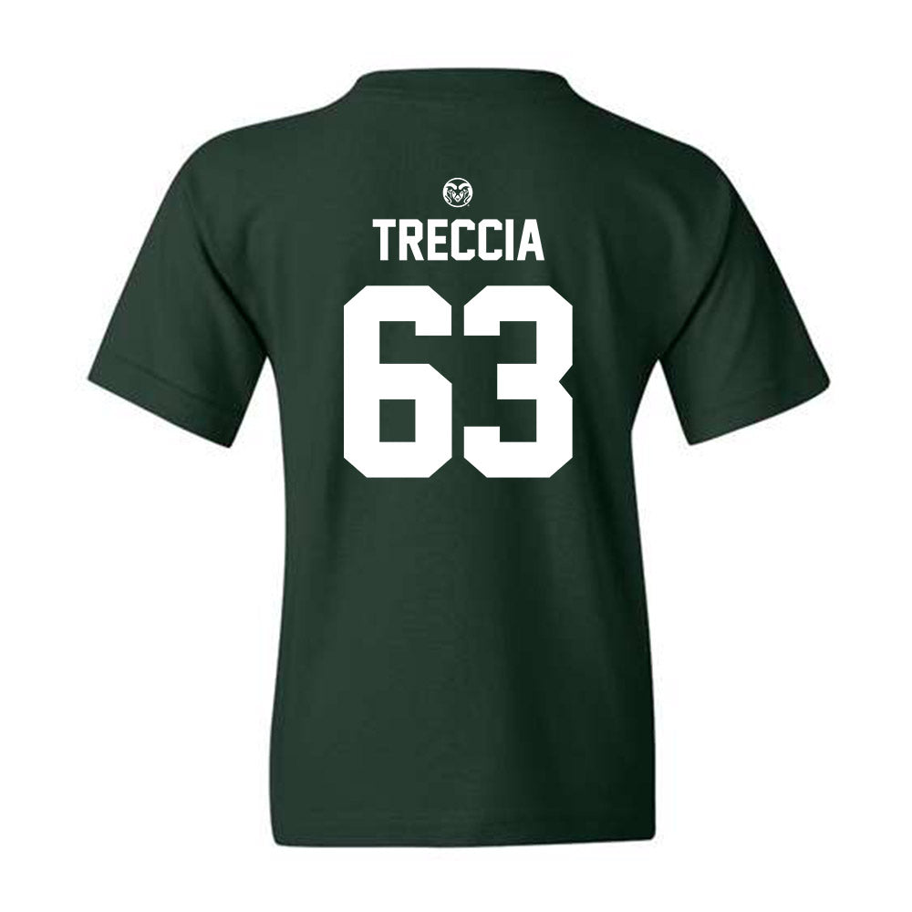 Colorado State - NCAA Football : Joseph Treccia - Green Classic Youth T-Shirt