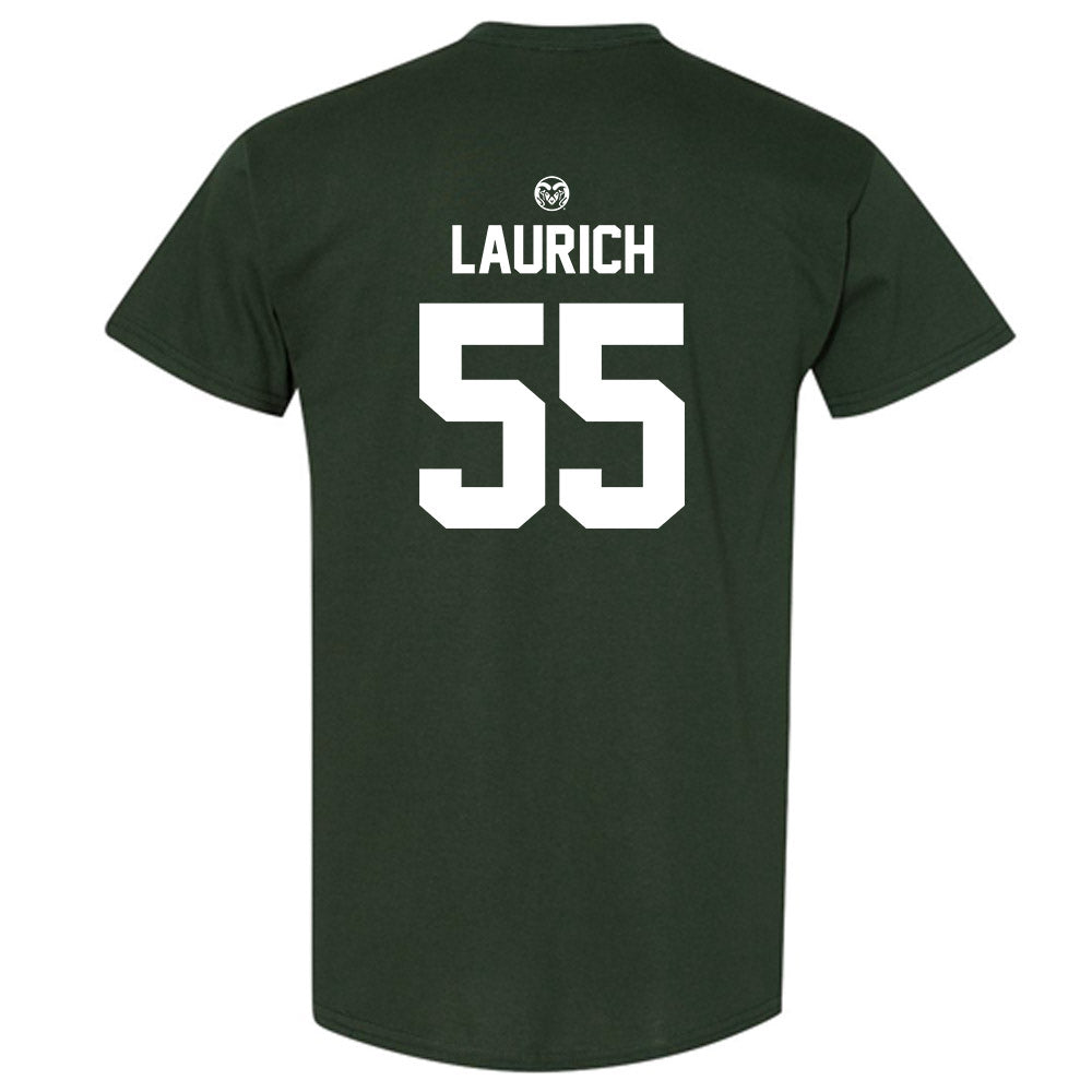 Colorado State - NCAA Football : Andrew Laurich - Green Classic Short Sleeve T-Shirt