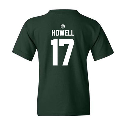 Colorado State - NCAA Football : Jack Howell - Green Classic Youth T-Shirt