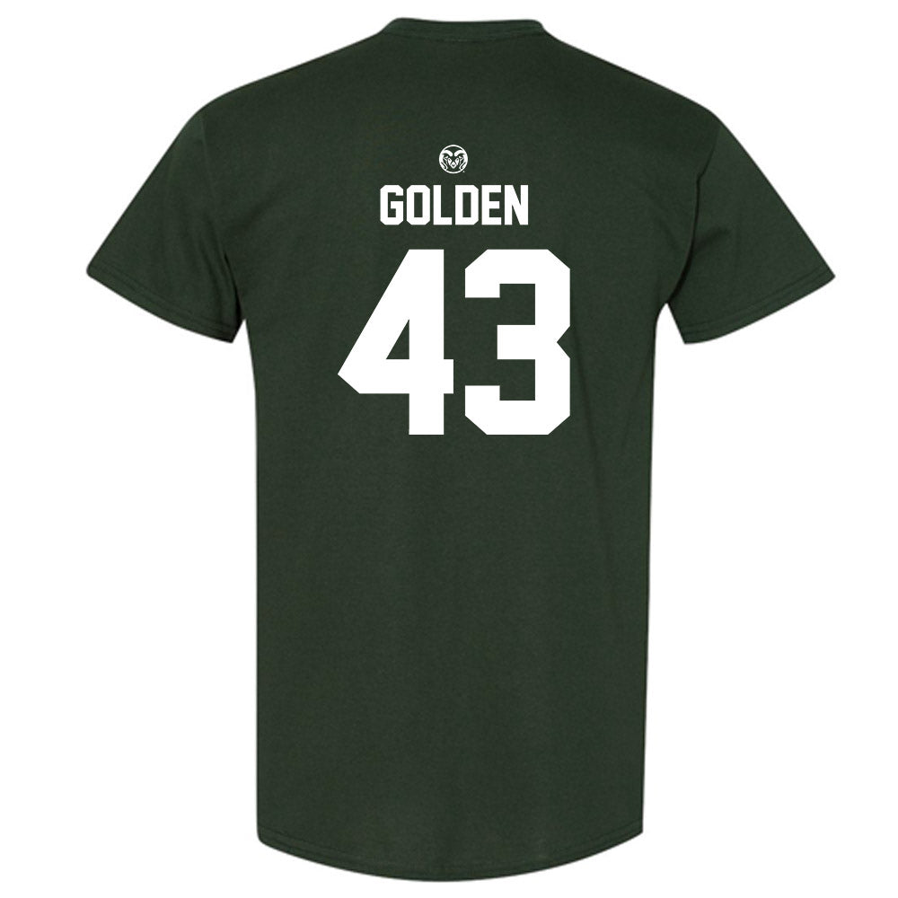 Colorado State - NCAA Football : Troy Golden - Green Classic Short Sleeve T-Shirt