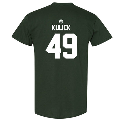 Colorado State - NCAA Football : Drew Kulick - Green Classic Short Sleeve T-Shirt