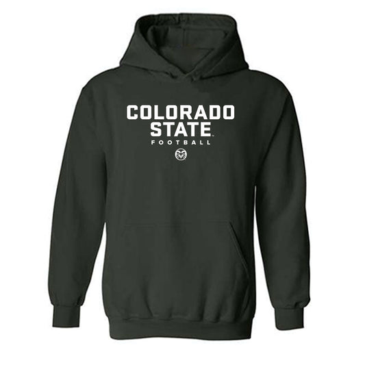 Colorado State - NCAA Football : Aaron Karas - Green Classic Hooded Sweatshirt