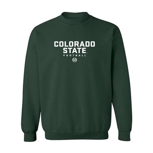 Colorado State - NCAA Football : Cody Pettitt - Green Classic Sweatshirt