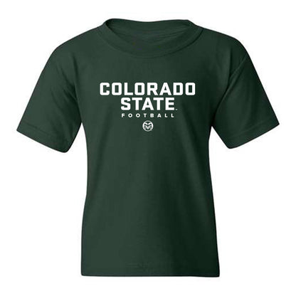 Colorado State - NCAA Football : Dane Olson - Green Classic Youth T-Shirt
