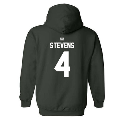 Colorado State - NCAA Men's Basketball : Isaiah Stevens - Hooded Sweatshirt Classic Shersey