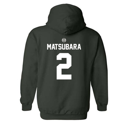 Colorado State - NCAA Softball : Maya Matsubara - Hooded Sweatshirt Classic Shersey