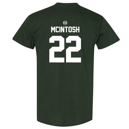 Colorado State - NCAA Women's Volleyball : Delaney McIntosh - Green Classic Shersey Short Sleeve T-Shirt
