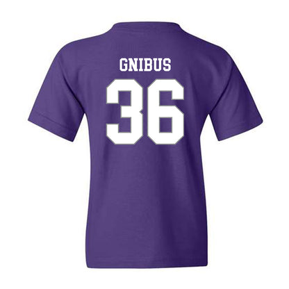 Kansas State - NCAA Baseball : William Gnibus - Youth T-Shirt Classic Shersey