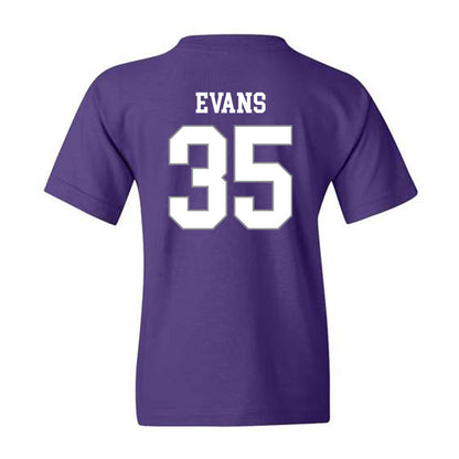 Kansas State - NCAA Baseball : Andrew Evans - Youth T-Shirt Classic Shersey