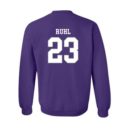 Kansas State - NCAA Baseball : Ty Ruhl - Crewneck Sweatshirt Classic Shersey