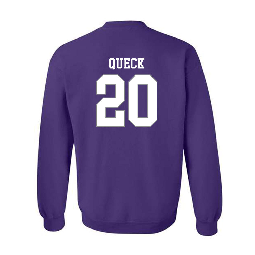 Kansas State - NCAA Baseball : Carson Queck - Crewneck Sweatshirt Classic Shersey