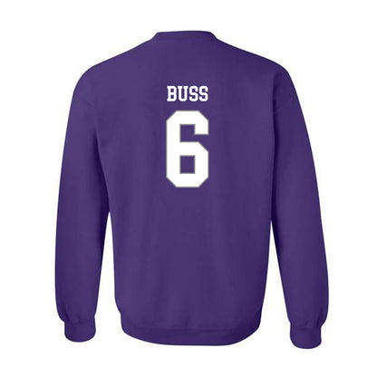 Kansas State - NCAA Baseball : Mason Buss - Crewneck Sweatshirt Classic Shersey