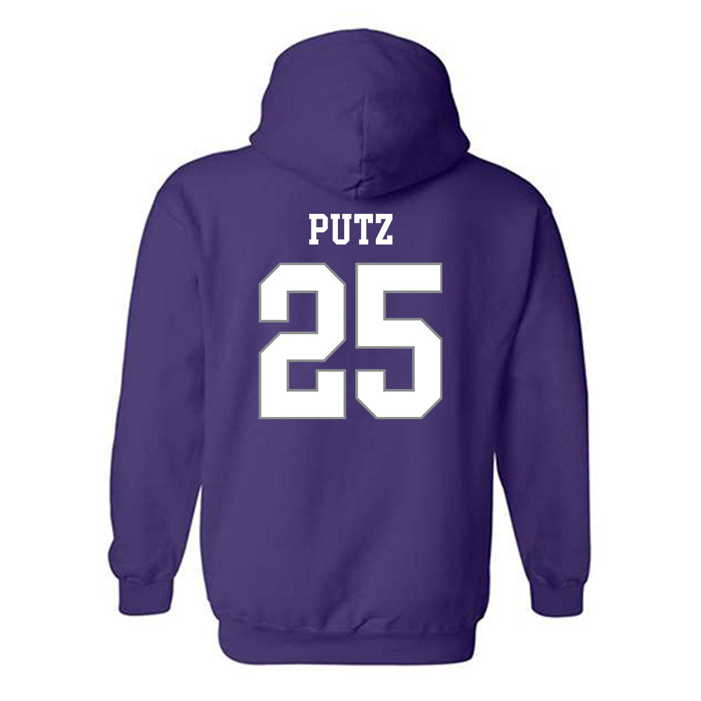Kansas State - NCAA Baseball : Rohan Putz - Hooded Sweatshirt Classic Shersey