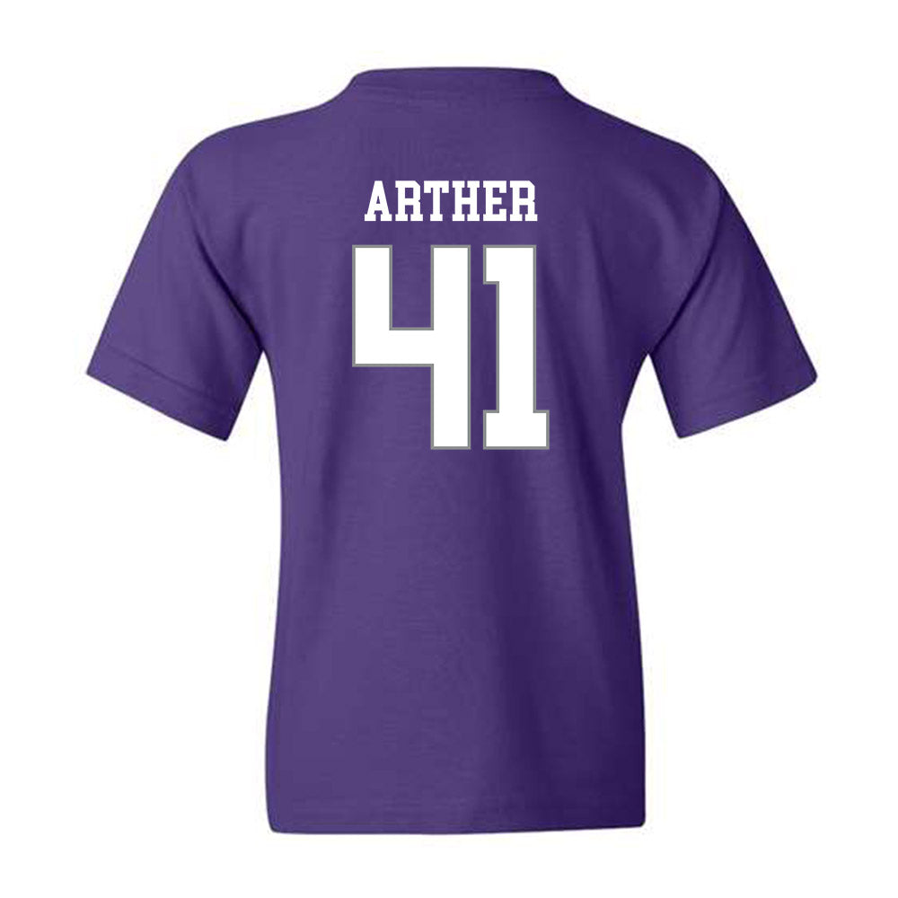Kansas State - NCAA Baseball : Adam Arther - Youth T-Shirt Classic Shersey
