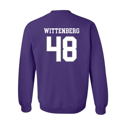 Kansas State - NCAA Football : Zach Wittenberg - Purple Classic Shersey Sweatshirt