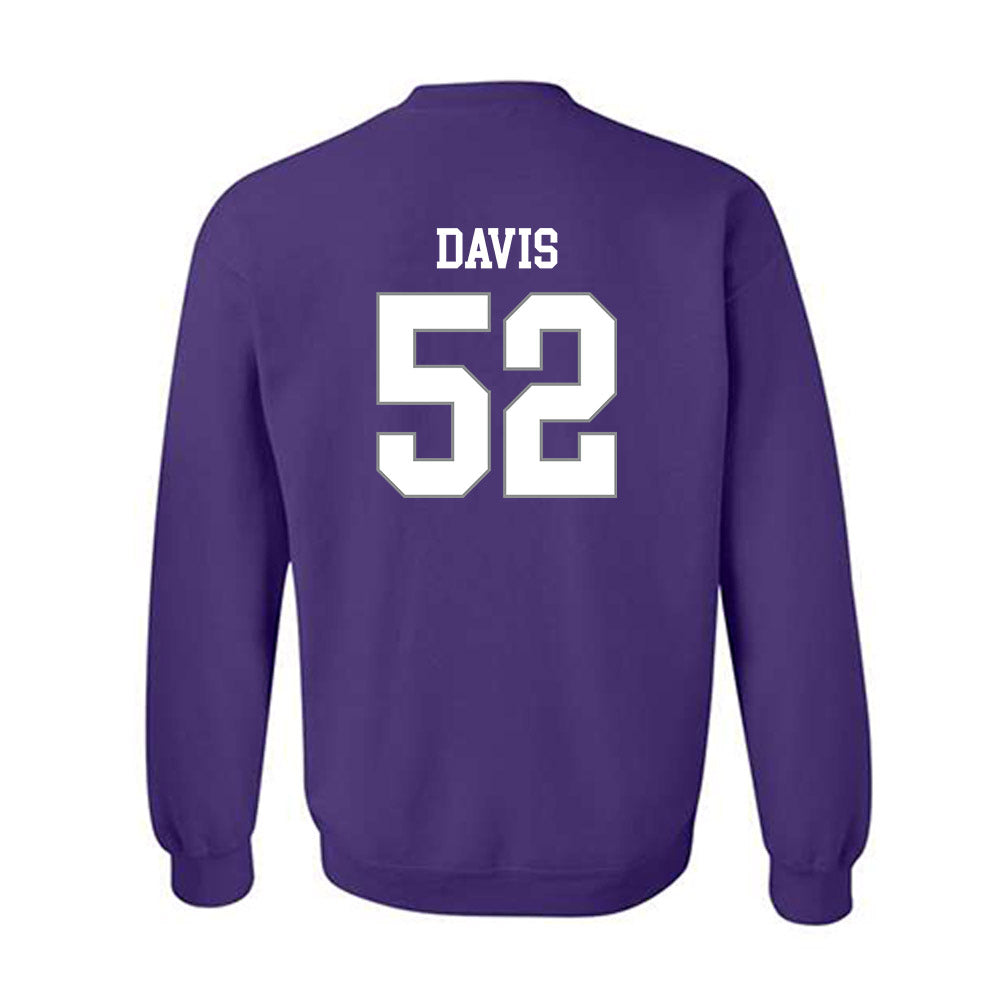 Kansas State - NCAA Football : Ryan Davis - Purple Classic Shersey Sweatshirt